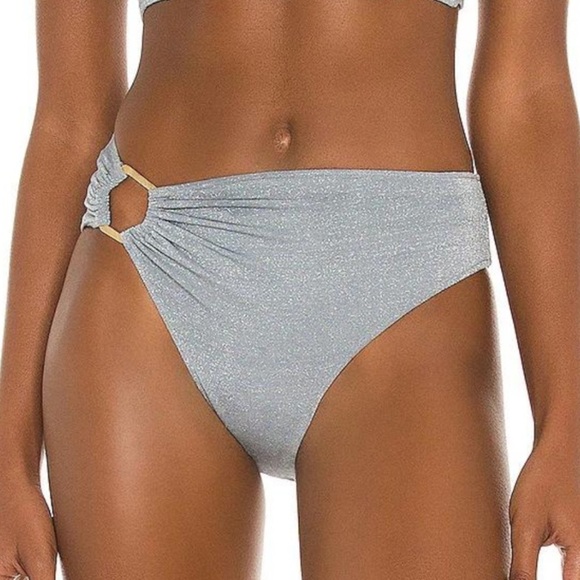 Revel Rey Silver Metallic Bikini - Picture 6 of 7